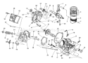 Part Location Diagram of 884048 Briggs and Stratton Cylinder Head Casting Assembly